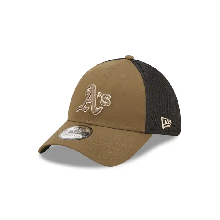 Oakland Athletics MLB Ripstop Neo 39Thirty olv