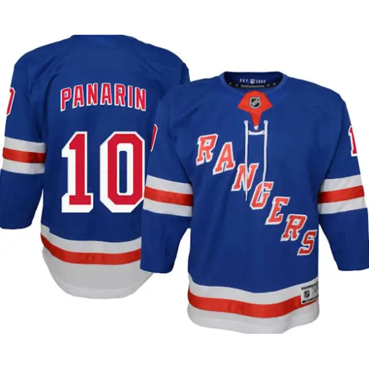 Maillot de joueur de la LNH New York Rangers Youth Premier Artemi Panarin
