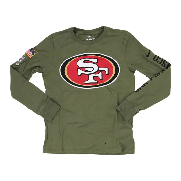 T-shirt à manches longues NFL San Francisco 49ers NFL Youth STS Logo 2