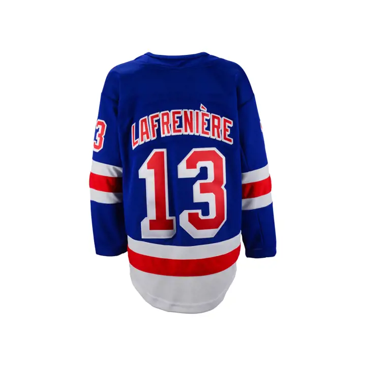 Maillot joueur Premier YTH NHL des Rangers de New York Alexis Lafren