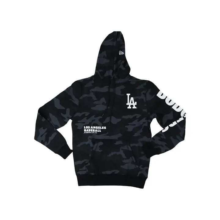 Los Angeles Dodgers MLB NE Tonal Camo Hoodie blk/camo