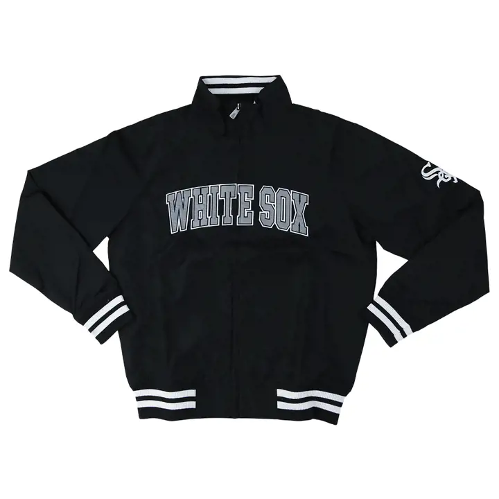 Veste de survêtement MLB New Era Classic Chicago White Sox noire