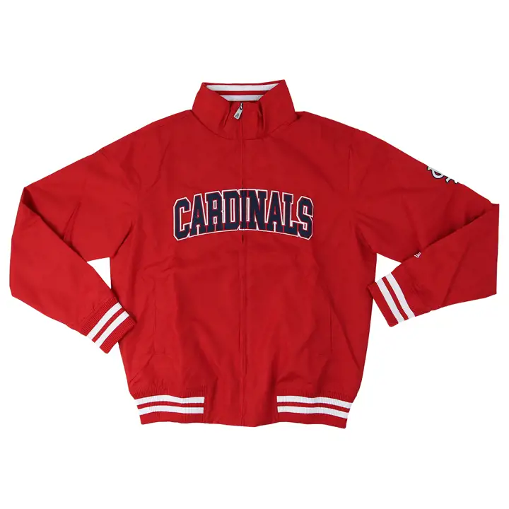 Veste de survêtement classique St. Louis Cardinals MLB NE rouge