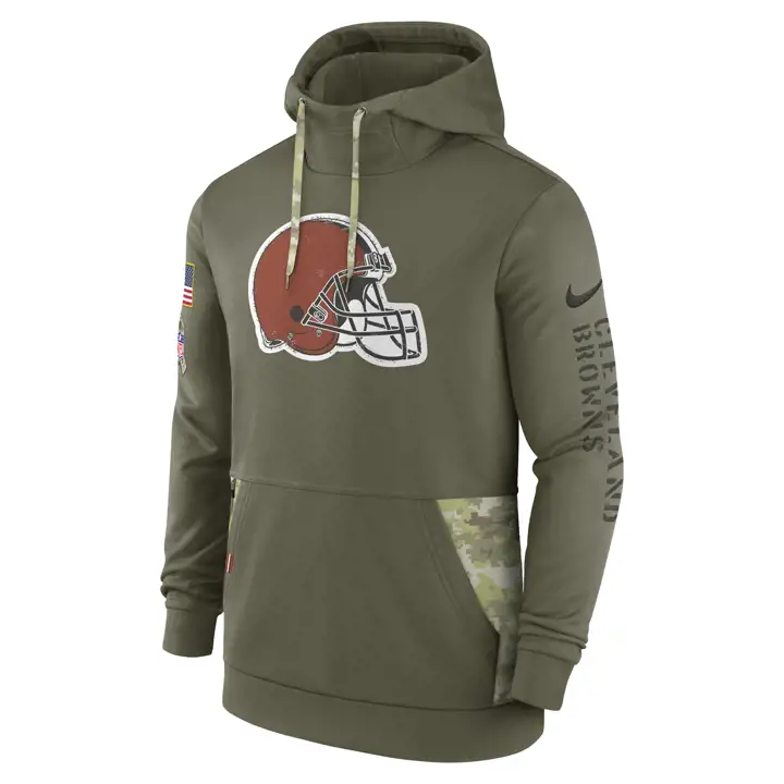 CLEVELAND BROWNS NFL STS Capuche 22 Nike olv