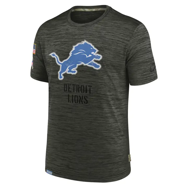 T-shirt Nike Detroit Lions NFL STS Velocity 22 olv