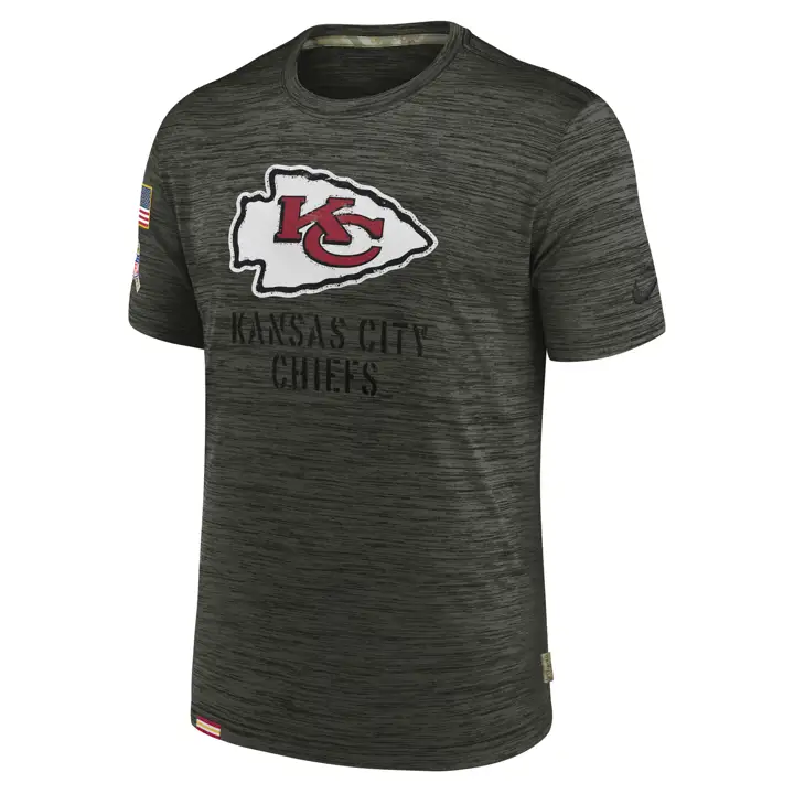 T-shirt NFL STS Velocity Kansas City Chiefs 22 Nike oliv