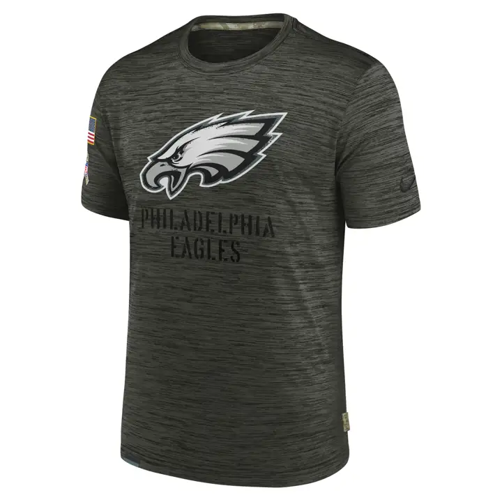 T-shirt Nike PHILADELPHIA EAGLES NFL STS Velocity 22 olv
