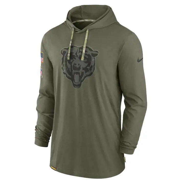 CHICAGO BEARS NFL STS Haut à capuche ton sur ton 22 Nike olv