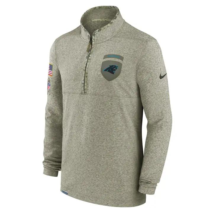 CAROLINA PANTHERS NFL STS 1/2 Zip 22 Nike olv