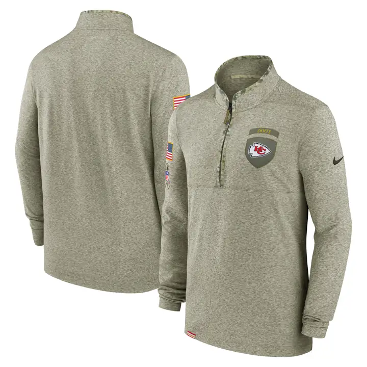 KANSAS CITY CHIEFS NFL STS 1/2 Zip 22 Nike olv