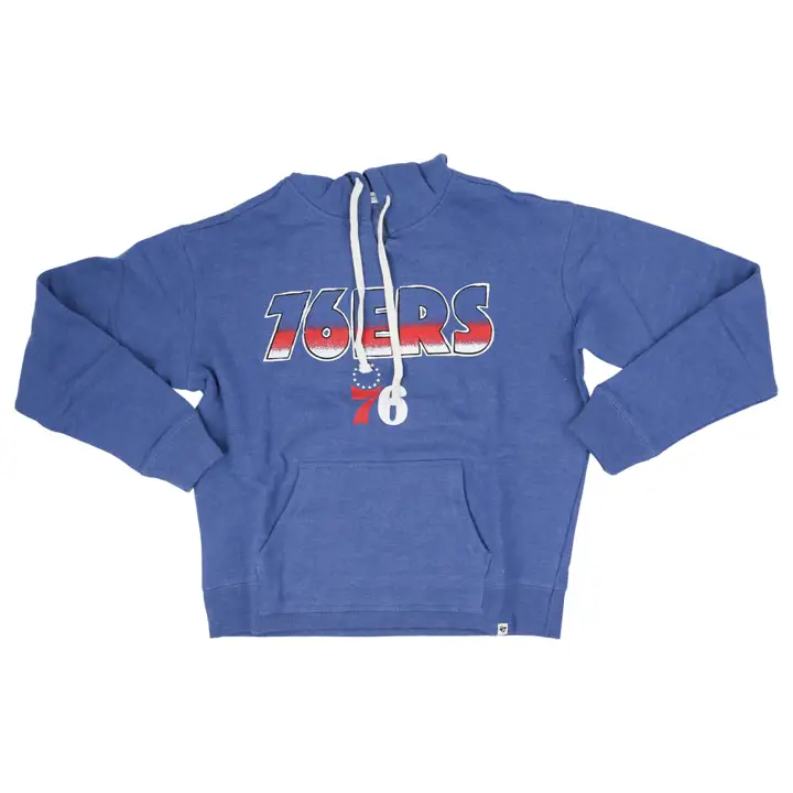 Sweat à capuche Philadelphia 76ers NBA Kennedy pour femme - Bleu 22