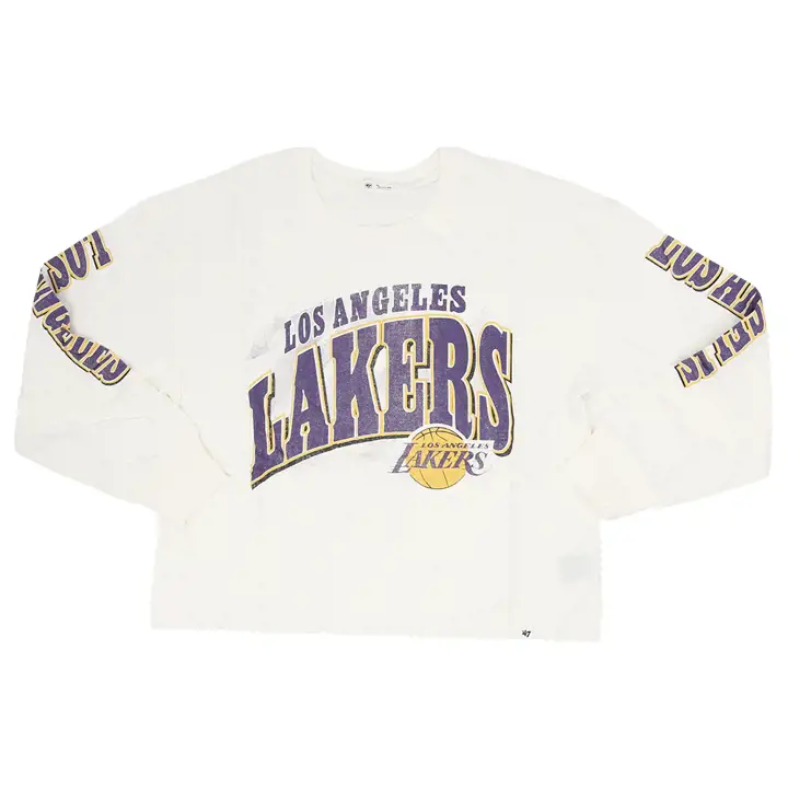 Los Angeles Lakers NBA Parkway Femme Manches Longues 22 BLN