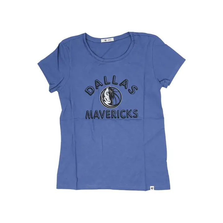 T-shirt Frankie pour femme NBA des Dallas Mavericks 22 BLEU