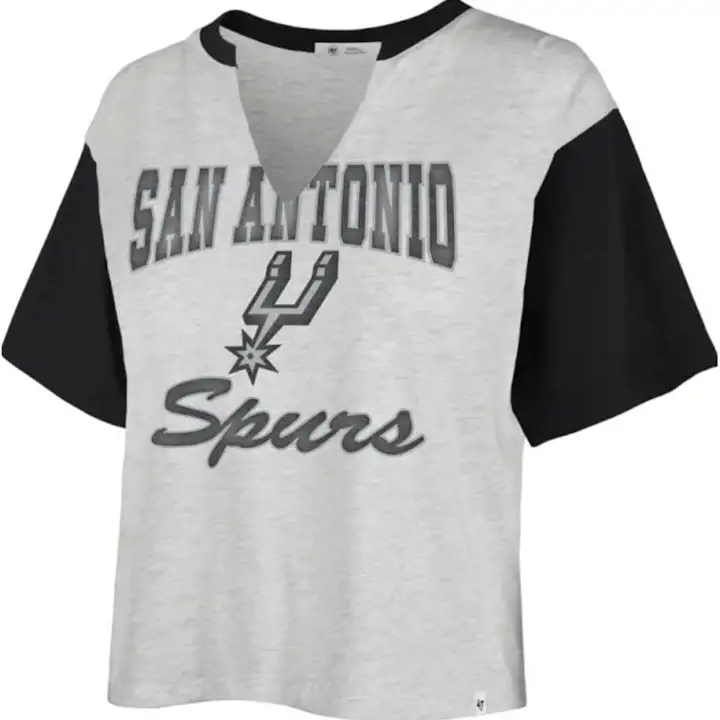 T-shirt court Dolly pour femme NBA des San Antonio Spurs 22 GRY