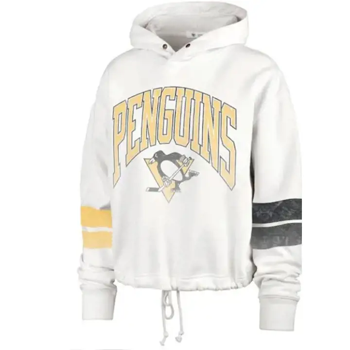 Pittsburgh Penguins LNH - Chandail à capuchon Harper pour femme 22 BLN