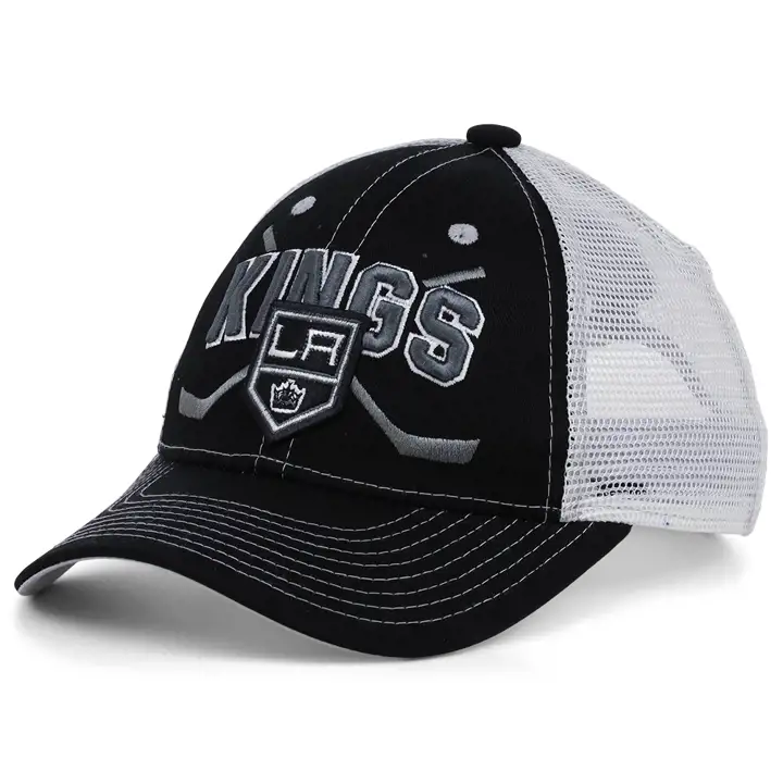 LOS ANGELES KINGS LNH Casquette en maille Yth Lockup Ajustable TBD
