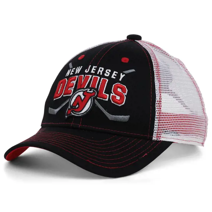 NEW JERSEY DEVILS LNH Yth Lockup Mesh Adj TBD
