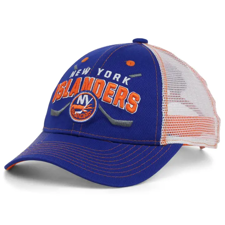 NEW YORK ISLANDERS NHL Casquette ajustable en maille Yth Lockup TBD