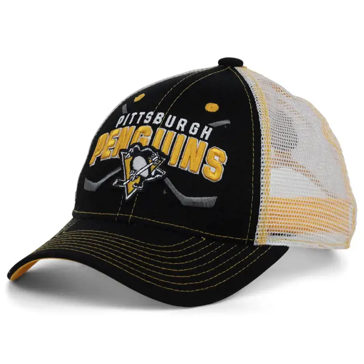 PITTSBURGH PENGUINS NHL Casquette Yth Lockup Mesh Adj À DÉFINIR