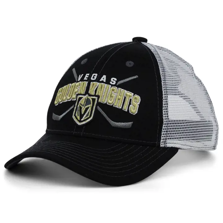 VEGAS GOLDEN KNIGHTS LNH Jeunesse Casquette Ajustable en Maille TBD