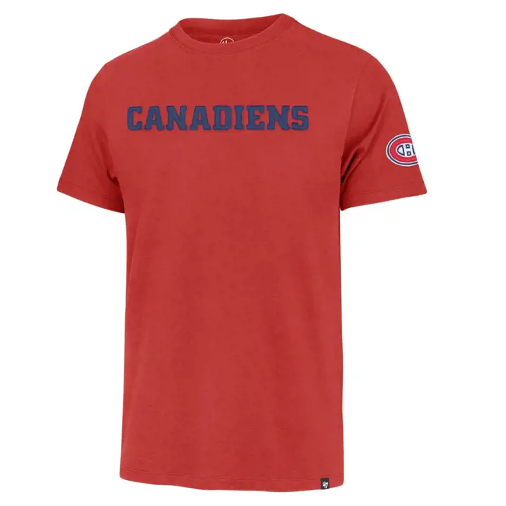 T-shirt Fieldhouse 47 des Canadiens de Montréal LNH ROUGE