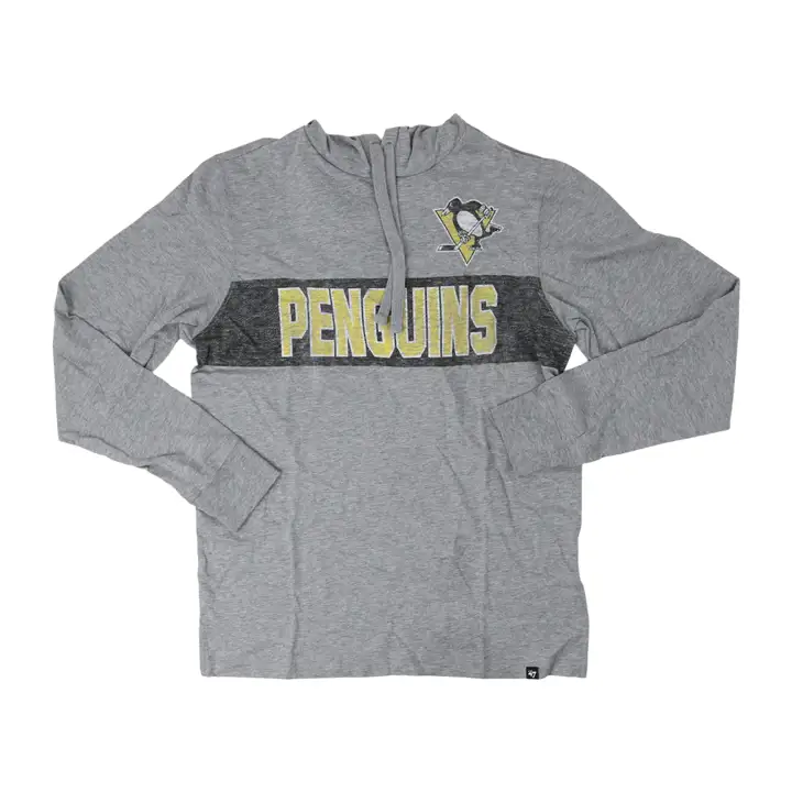 Haut à Capuche Pittsburgh Penguins NHL 47 Franklin Field GRY