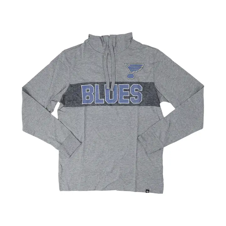 Chandail à capuchon Franklin Field NHL 47 des Blues de St. Louis GRY
