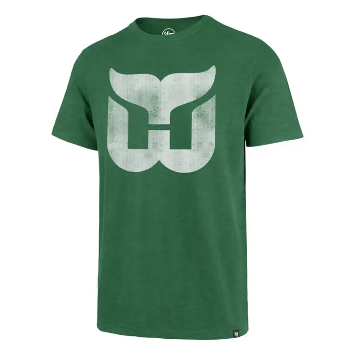 T-Shirt NHL 47 Scrum Hartford Whalers Femme Vert Foncé
