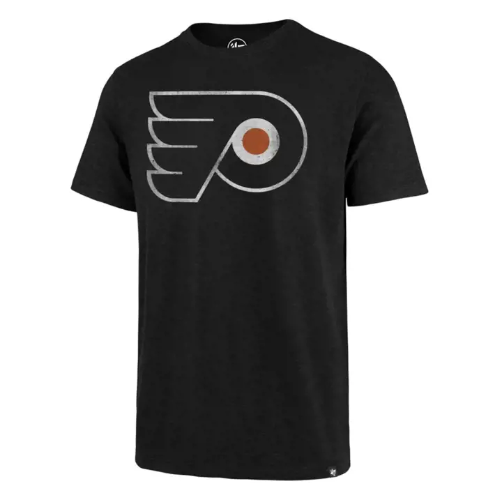 T-shirt Philadelphia Flyers NHL 47 Scrum « P » Noir