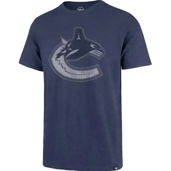 T-shirt Vancouver Canucks NHL 47 Scrum BLEU