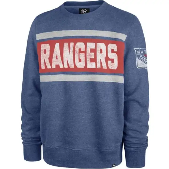 New York Rangers NHL 47 Tribeca Crew Polaire BLEU