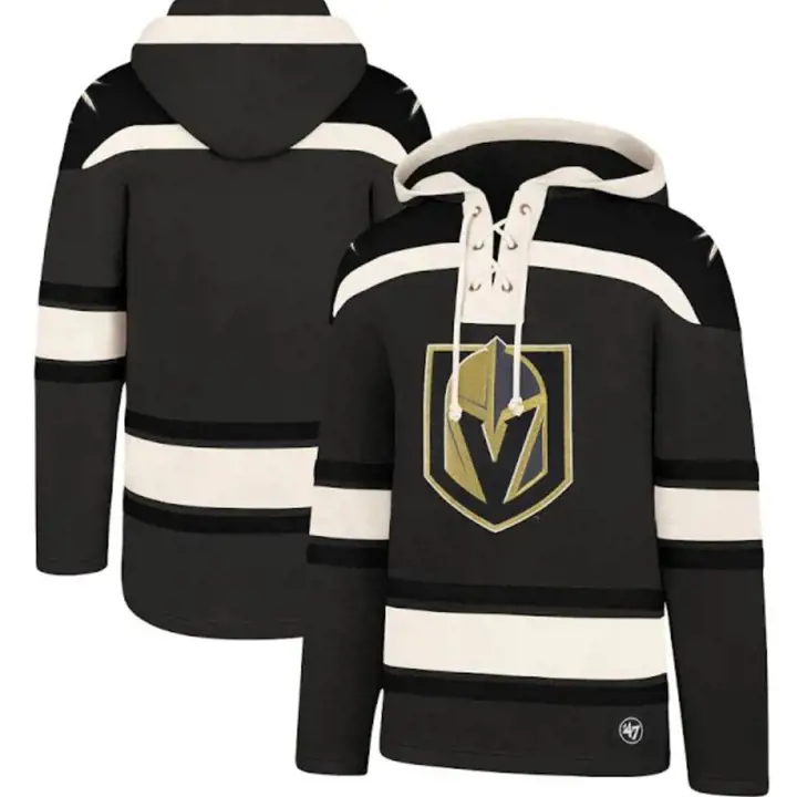 Chandail à capuchon à lacets 47 Superior Vegas Golden Knights NHL CHARBON