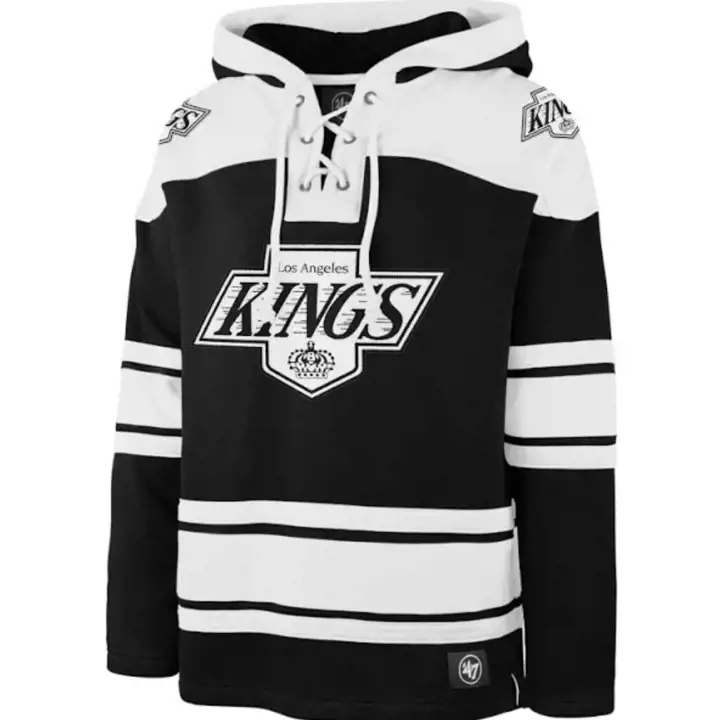 Sweat à capuche lacé Los Angeles Kings NHL 47 Superior BLK