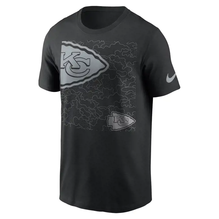 T-shirt Réfléchissant KANSAS CITY CHIEFS NFL Logo 22 BLK