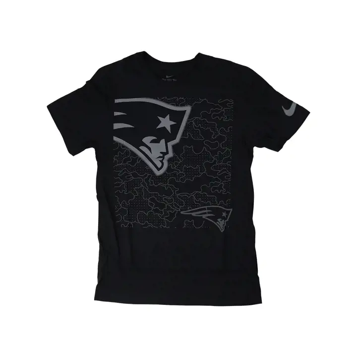 T-shirt NE Patriots NFL avec logo réfléchissant 22 BLK