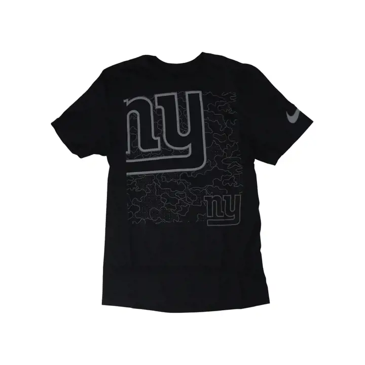 T-shirt à logo NEW YORK GIANTS NFL RFLCTV 22 BLK