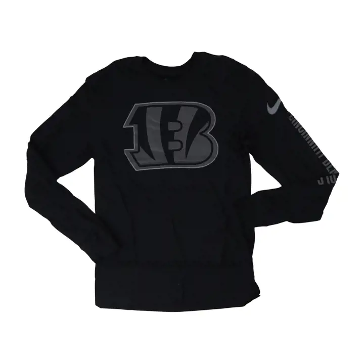 T-shirt manches longues CINCINNATI BENGALS NFL RFLCTV 22 BLK