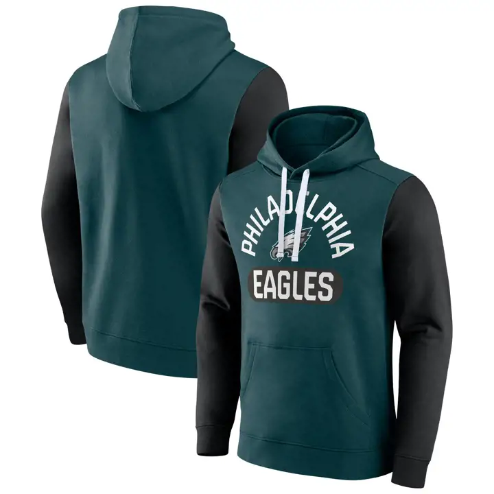 Sweat à capuche color block Philadelphia Eagles NFL HP Extra Point 22