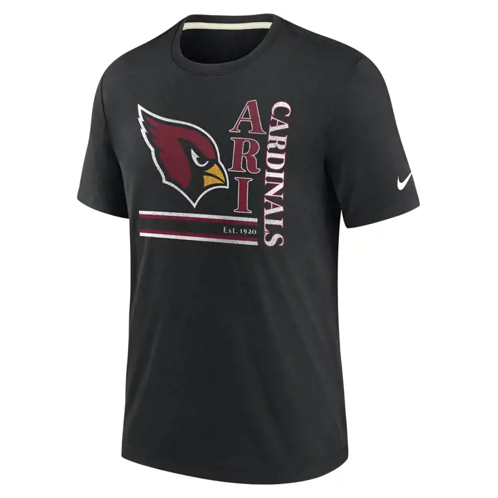 T-shirt ARIZONA CARDINALS NFL Rewind Team Shout 22 BLK