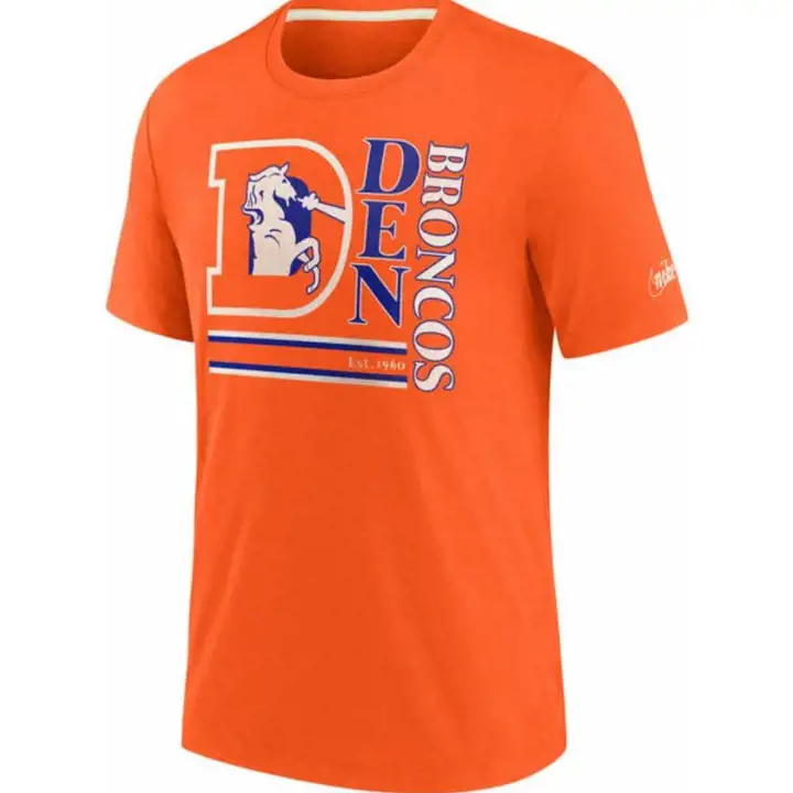 T-shirt DENVER BRONCOS NFL Rewind Team Shout 22 ORG