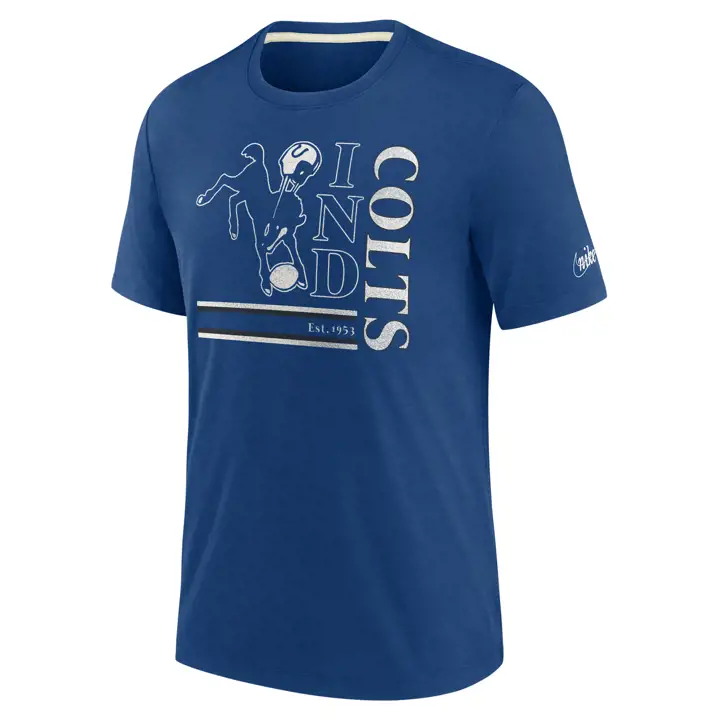 T-Shirt Bleu 22 NFL Rewind Team Shout INDIANAPOLIS COLTS