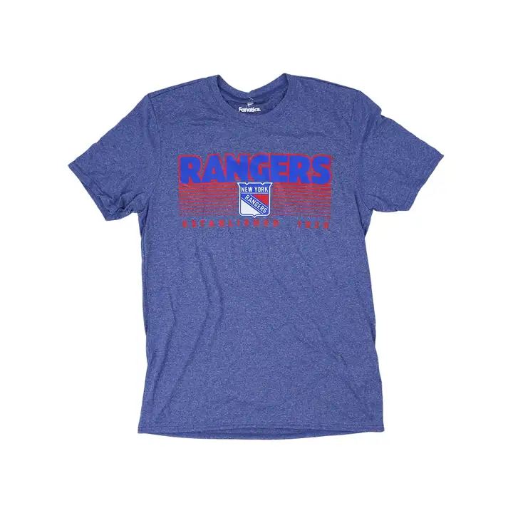 T-shirt New York Rangers LNH Heather Prodigy Bleu