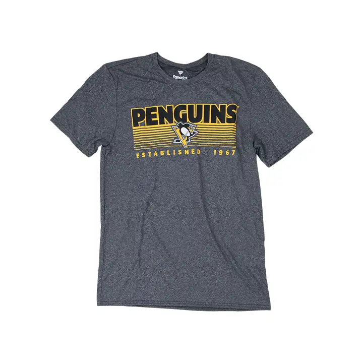 T-shirt Pittsburgh Penguins LNH Heather Prodigy anthracite