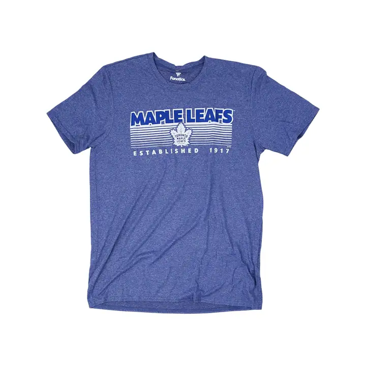 T-shirt NHL Toronto Maple Leafs Prodigy Chiné Bleu