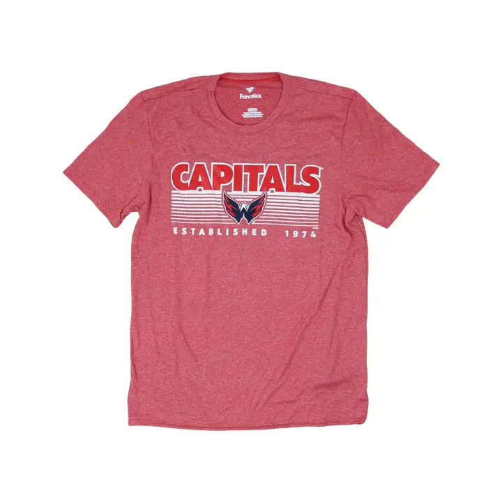T-shirt Washington Capitals LNH Heather Prodigy Rouge