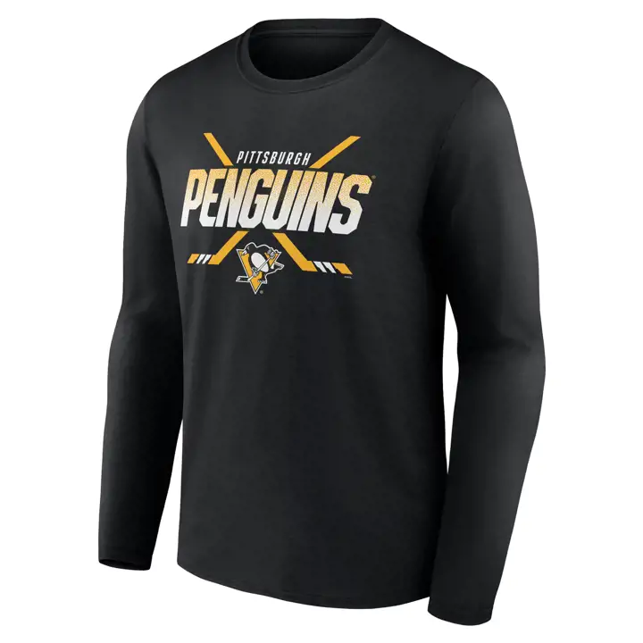 T-shirt Pittsburgh Penguins NHL Covert ML noir