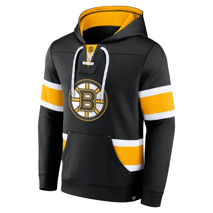 Boston Bruins NHL Powerplay Lace Hoodie noir/gl