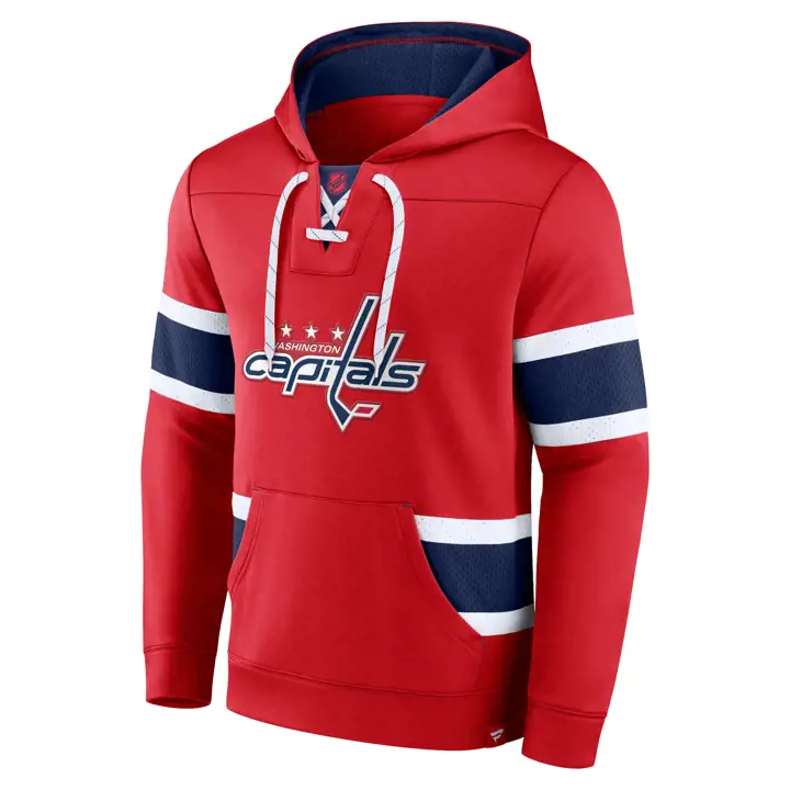 Washington Capitals NHL Powerplay Lace Hoodie rouge/marine