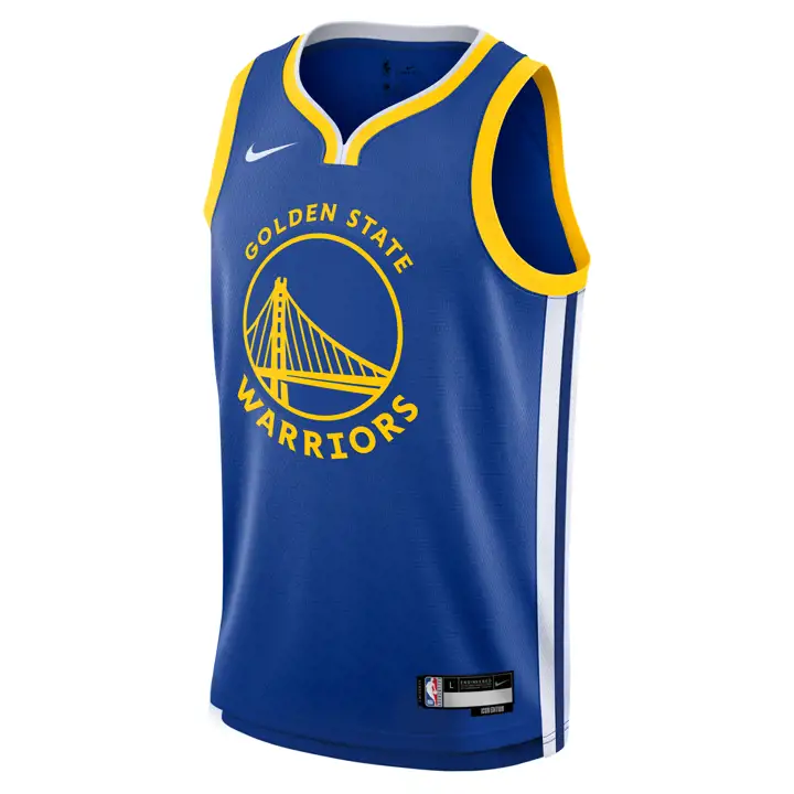 Maillot vierge bleu Golden State Warriors NBA pour jeune