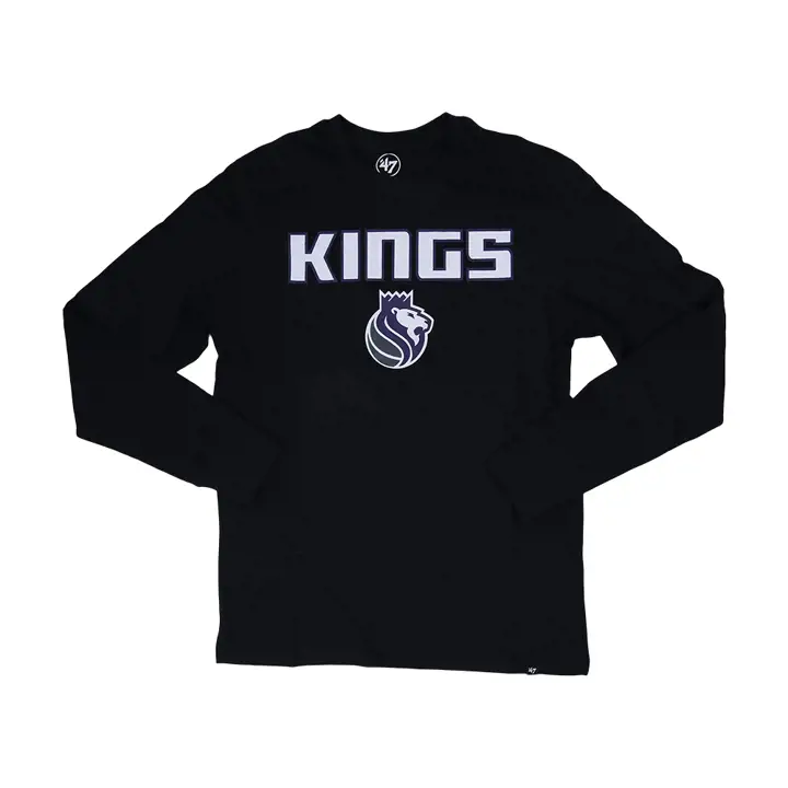 T-shirt à manches longues noir Sacramento Kings NBA Pregame Super Rival